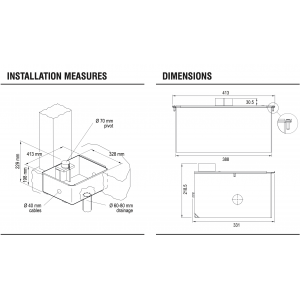 FLOOR 880 (230V) - DOUBLE KIT