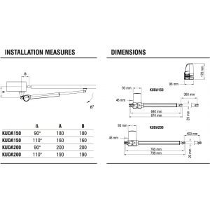 KUDA 150 (24V) - DOUBLE KIT