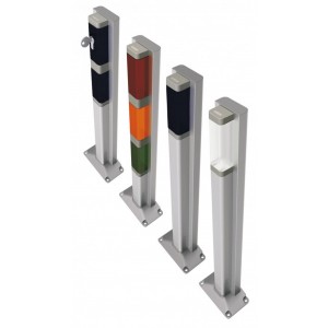 DCA110-2 Aluminium Post