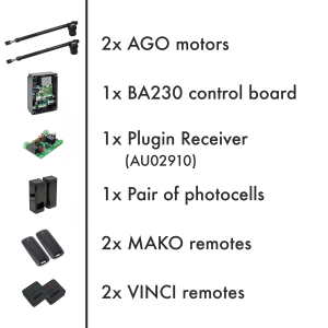 AGO 400 (230V) - DOUBLE KIT
