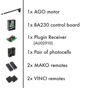 AGO 400 (230V) - SINGLE KIT