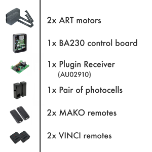 ART 5000 (230V) - DOUBLE KIT