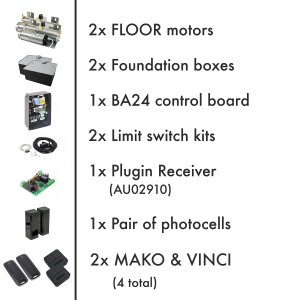 FLOOR 854 (24V) - DOUBLE KIT