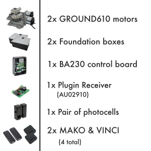 GROUND 610 (230V) - DOUBLE KIT