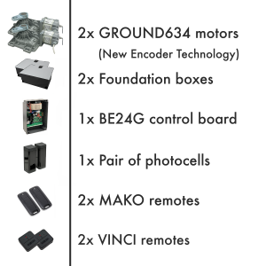 GROUND 634 (24V) - DOUBLE KIT
