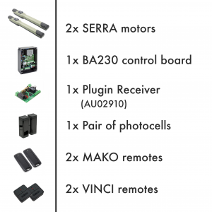SERRA 330 (230V) - DOUBLE KIT