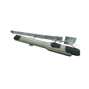 SERRA Bracket with hinge-strap and top-hinge-pin with hinge-strap for timber gate
