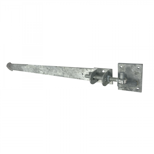 SERRA Top Hinge Pin with Adjustable Hinge Strap. Finished SB+HFSZ (Incl fixings)