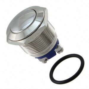 External Push button (PRESS TO EXIT) with surface housing - FULLY WATERPROOF IP68