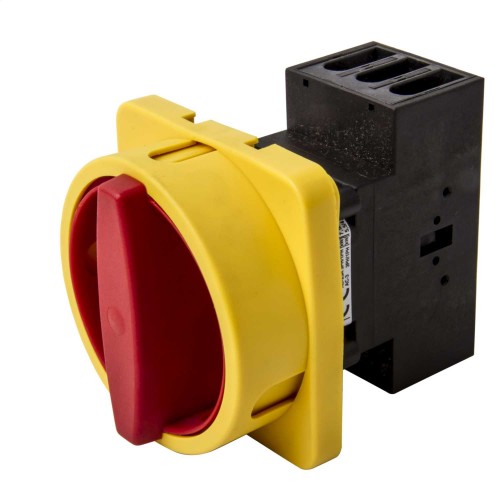 Rotary isolator - 230V 20A 3-pole enclosure mounted