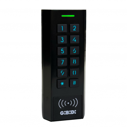 DCD 300 Black Zinc Alloy Keypad