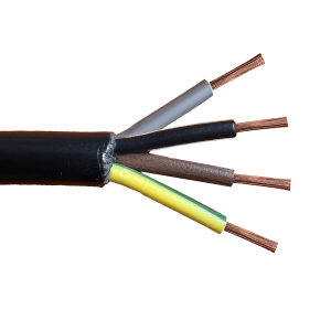 Cable - 318TRS Vulcanised Rubber Insulated 300/500V (100m x 1.0mm) 4-CORE