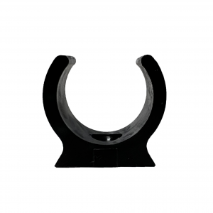 MT Round U-clip 20mm Black (20pc)
