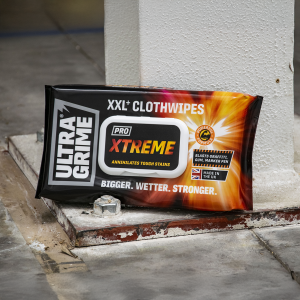UltraGrime Pro Xtreme XXL Clothwipes 40Pk
