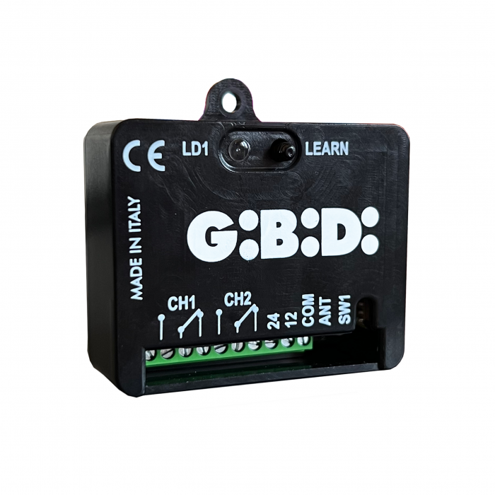 Multi-Brand Universal Receiver (12/24Vac/dc) (433Hz)