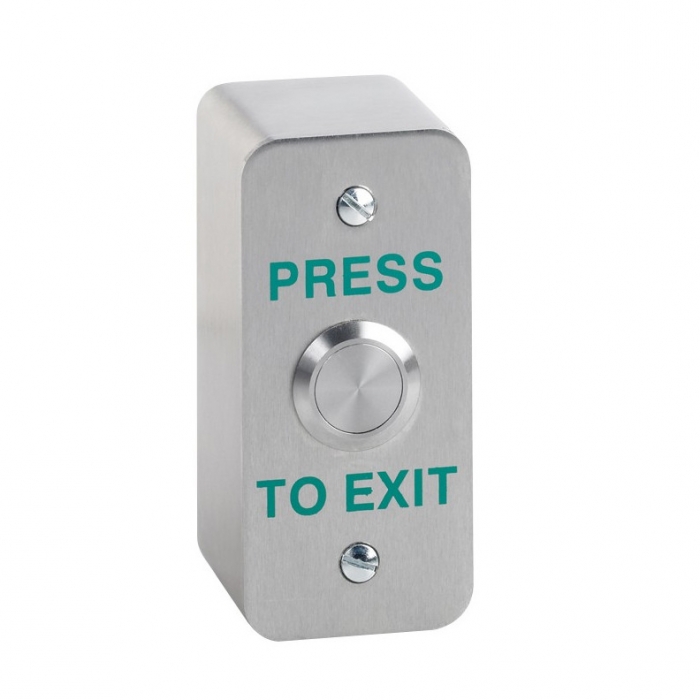 External Push button (PRESS TO EXIT) with surface housing - FULLY WATERPROOF IP68