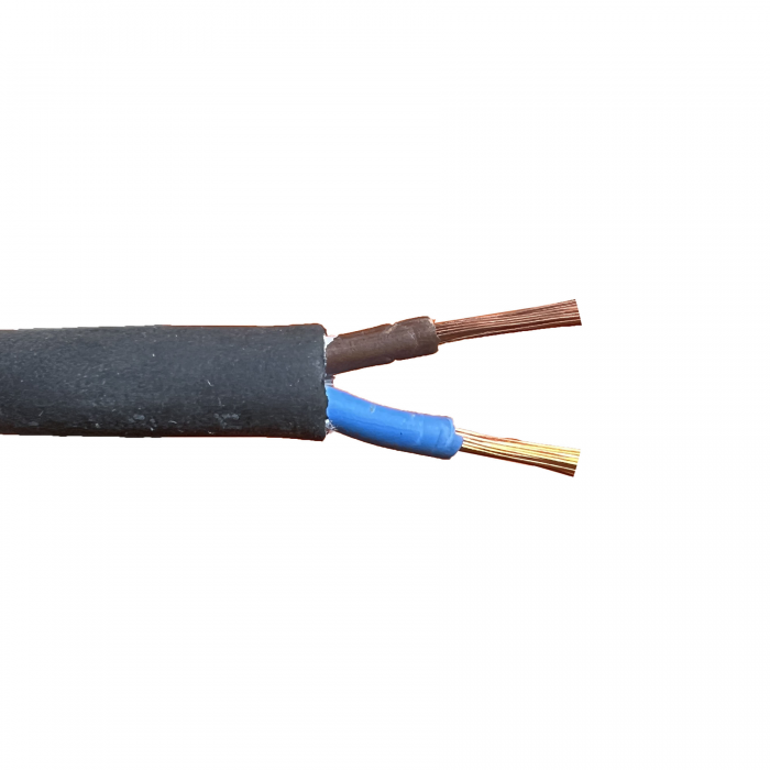 Cable - 318TRS Vulcanised Rubber Insulated 300/500V (100m x 2.5mm) 2-CORE